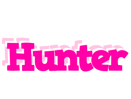 Hunter dancing logo