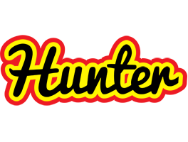 Hunter flaming logo