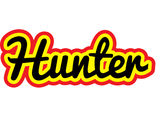 Hunter flaming logo