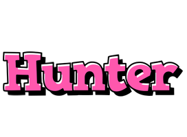 Hunter girlish logo