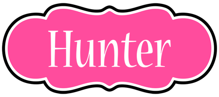 Hunter invitation logo