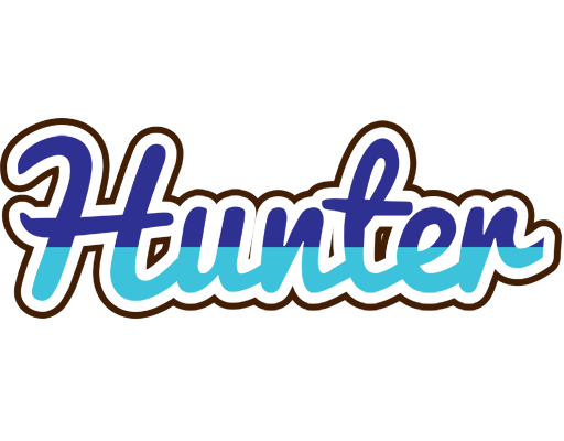 Hunter raining logo