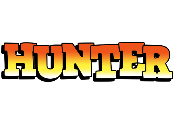 Hunter sunset logo