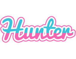 Hunter woman logo