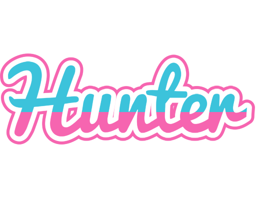 Hunter woman logo
