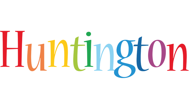 Huntington birthday logo