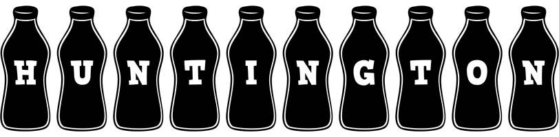 Huntington bottle logo