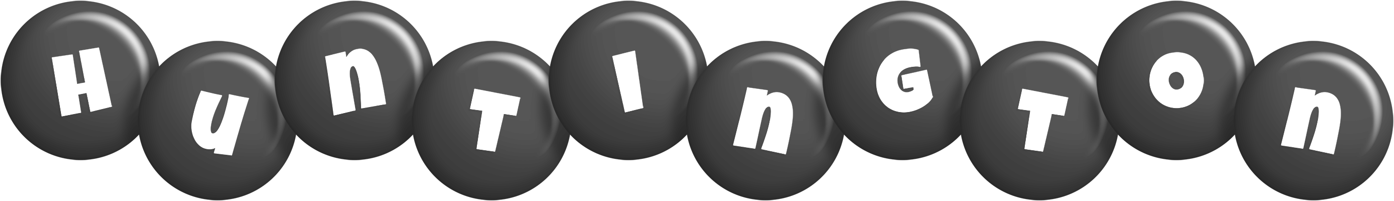Huntington candy-black logo