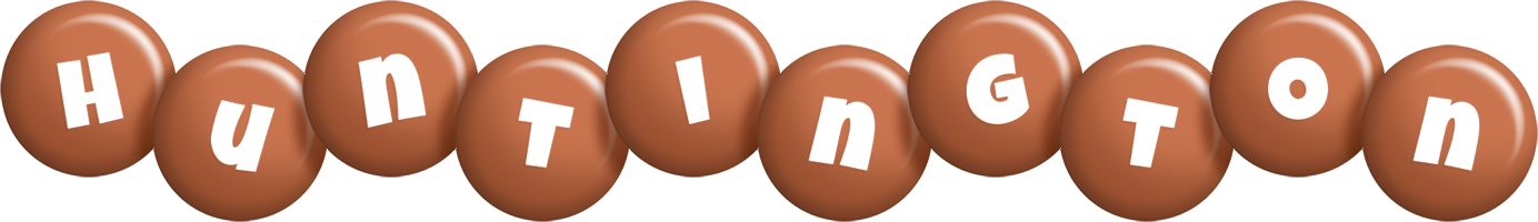 Huntington candy-brown logo