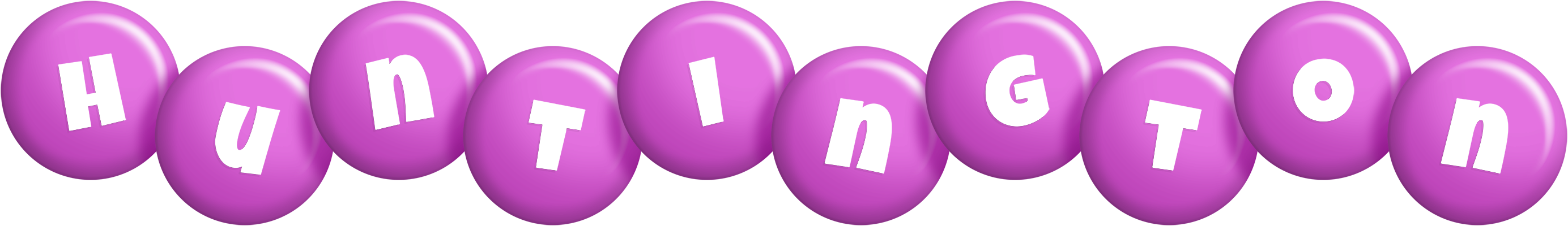 Huntington candy-purple logo