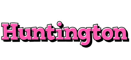 Huntington girlish logo