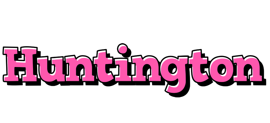 Huntington girlish logo