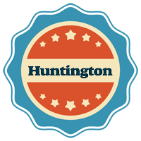 Huntington labels logo