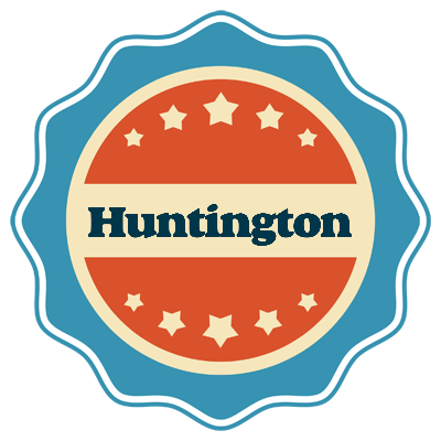 Huntington labels logo