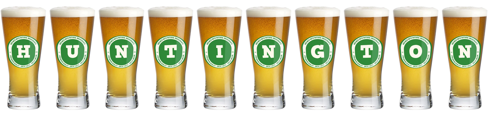Huntington lager logo
