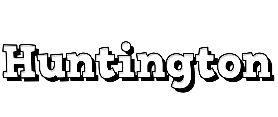 Huntington snowing logo