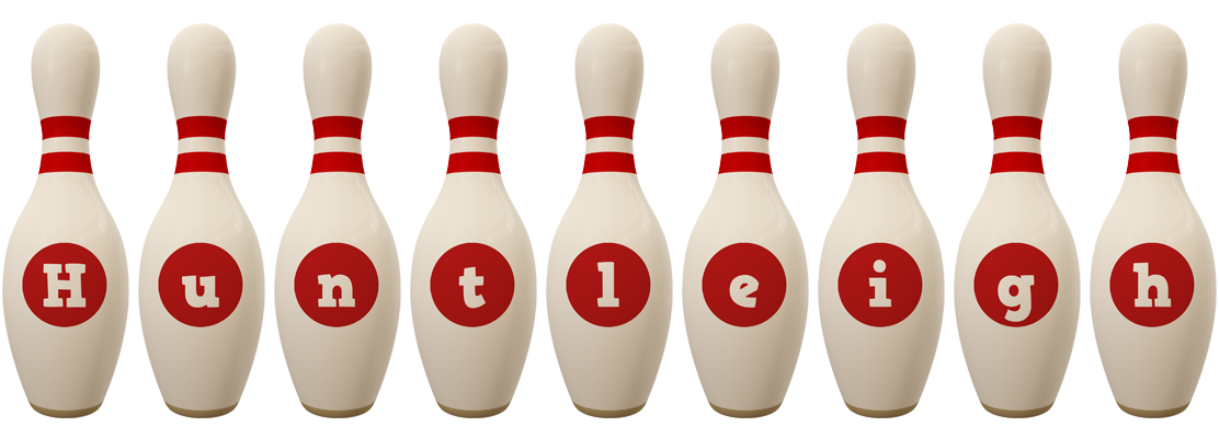 Huntleigh bowling-pin logo
