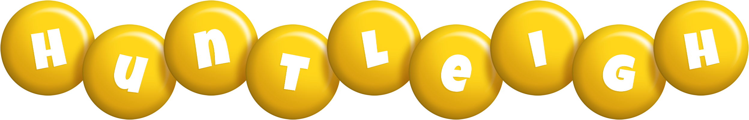 Huntleigh candy-yellow logo
