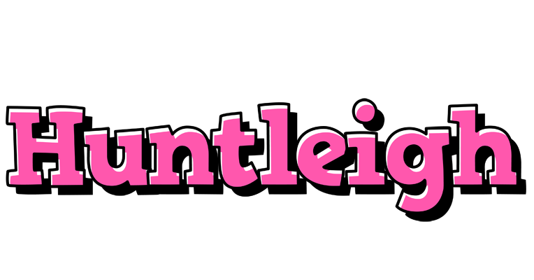 Huntleigh girlish logo