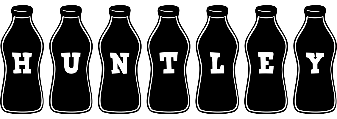 Huntley bottle logo
