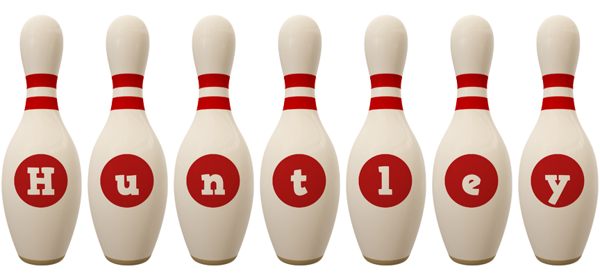 Huntley bowling-pin logo