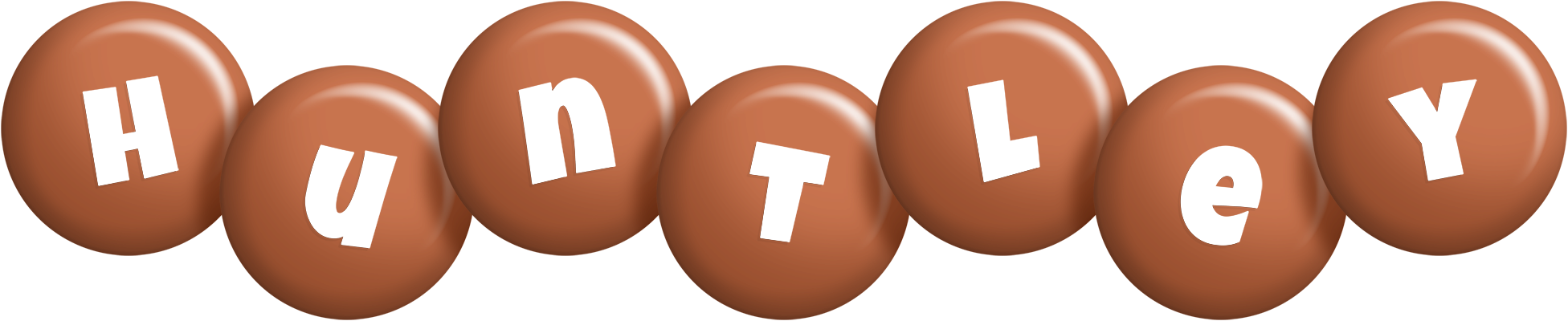 Huntley candy-brown logo