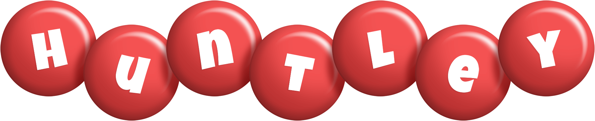 Huntley candy-red logo