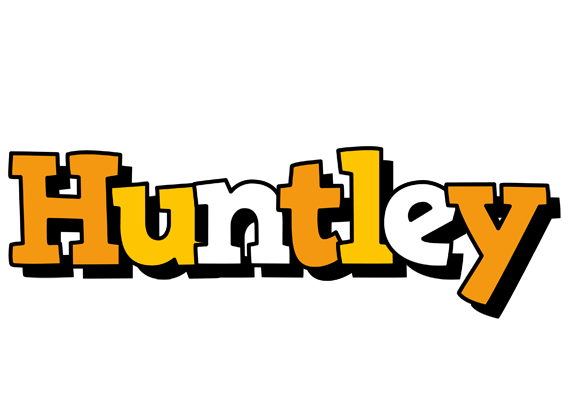 Huntley cartoon logo