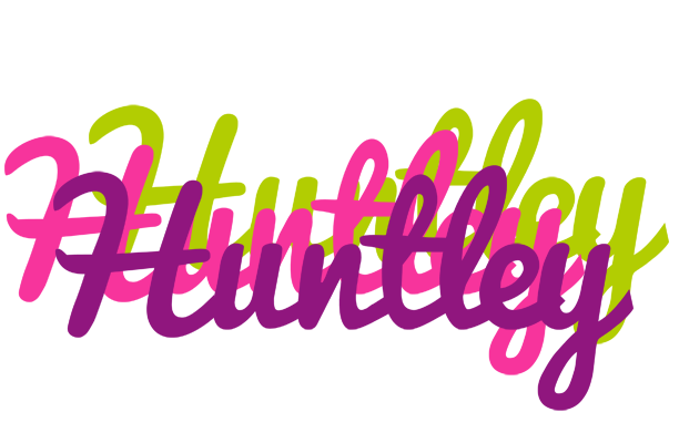 Huntley flowers logo