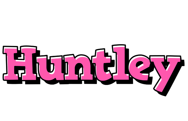 Huntley girlish logo