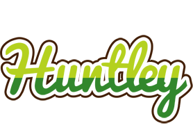 Huntley golfing logo