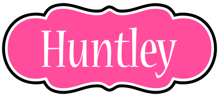 Huntley invitation logo