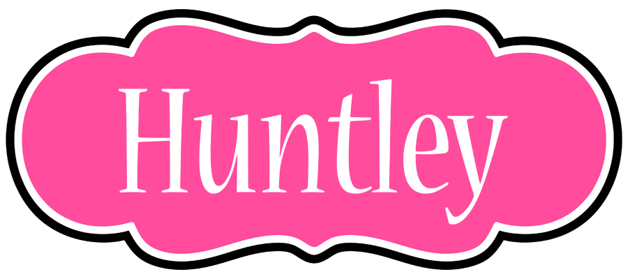 Huntley invitation logo