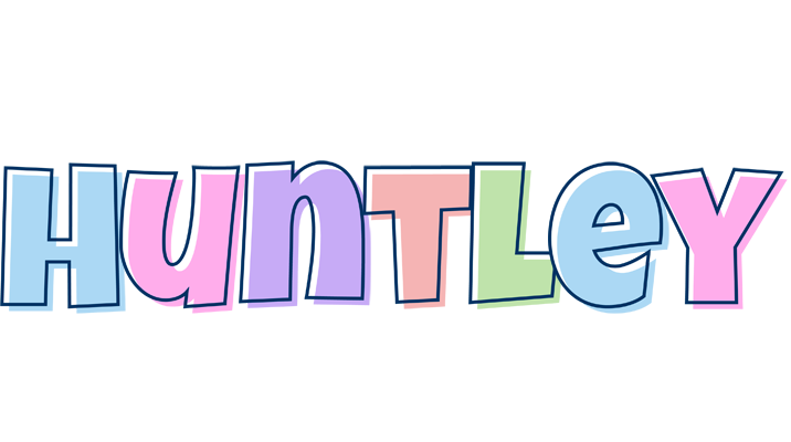 Huntley pastel logo