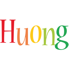 Huong birthday logo