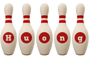 Huong bowling-pin logo