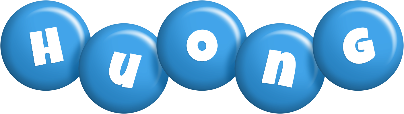 Huong candy-blue logo