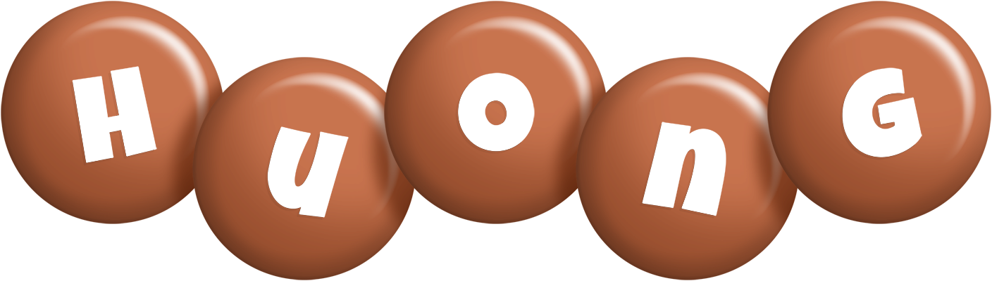 Huong candy-brown logo