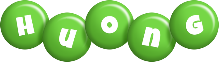 Huong candy-green logo