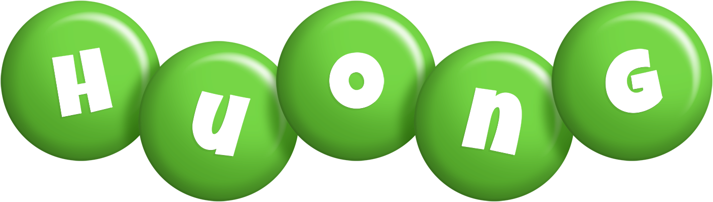 Huong candy-green logo