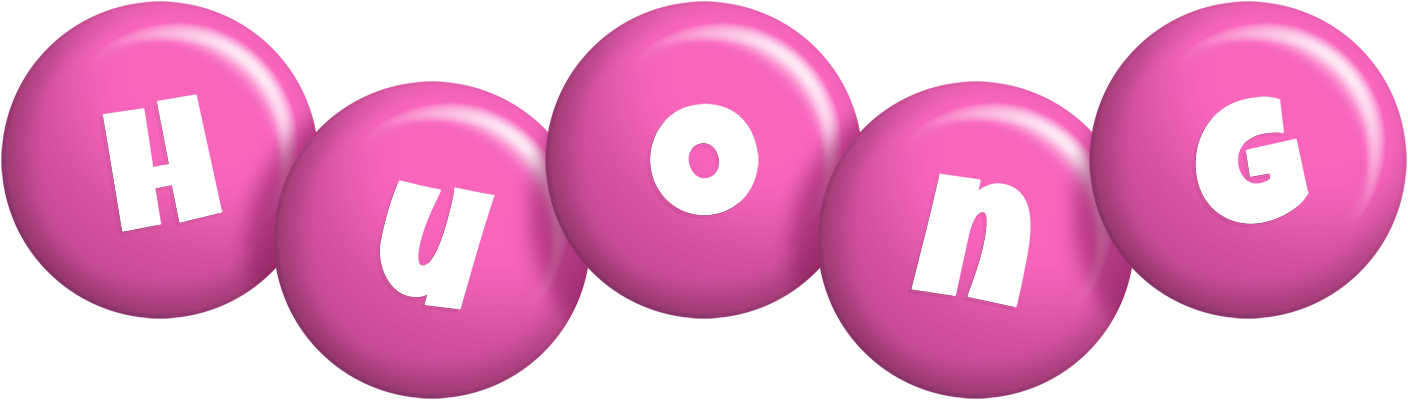 Huong candy-pink logo