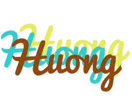 Huong cupcake logo