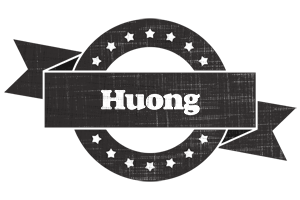 Huong grunge logo