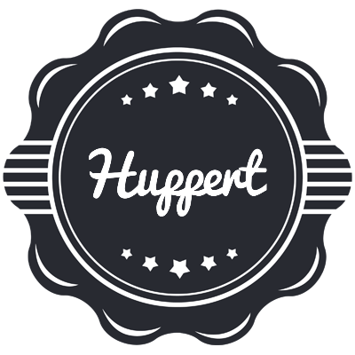 Huppert badge logo