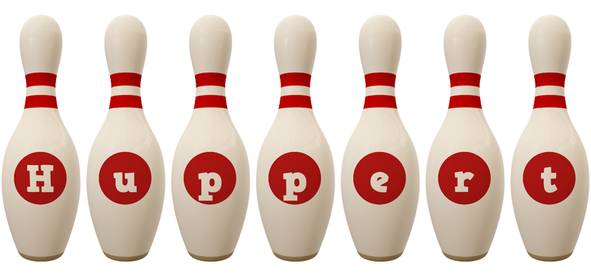 Huppert bowling-pin logo