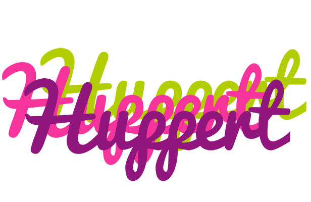 Huppert flowers logo