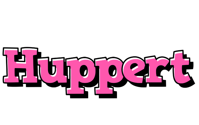 Huppert girlish logo