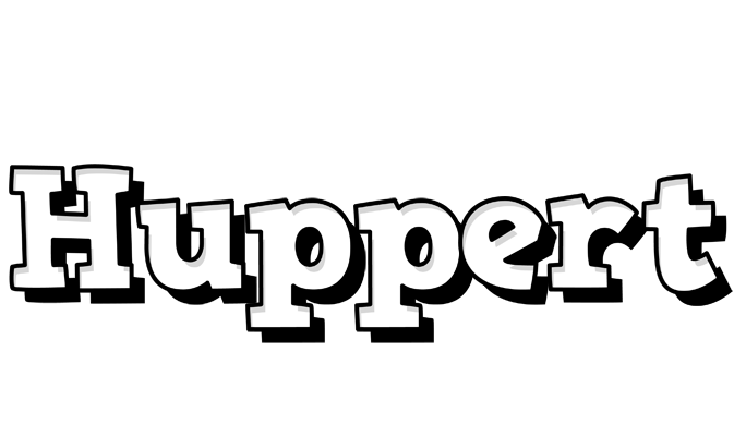 Huppert snowing logo