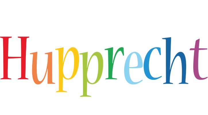 Hupprecht birthday logo
