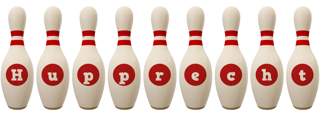 Hupprecht bowling-pin logo